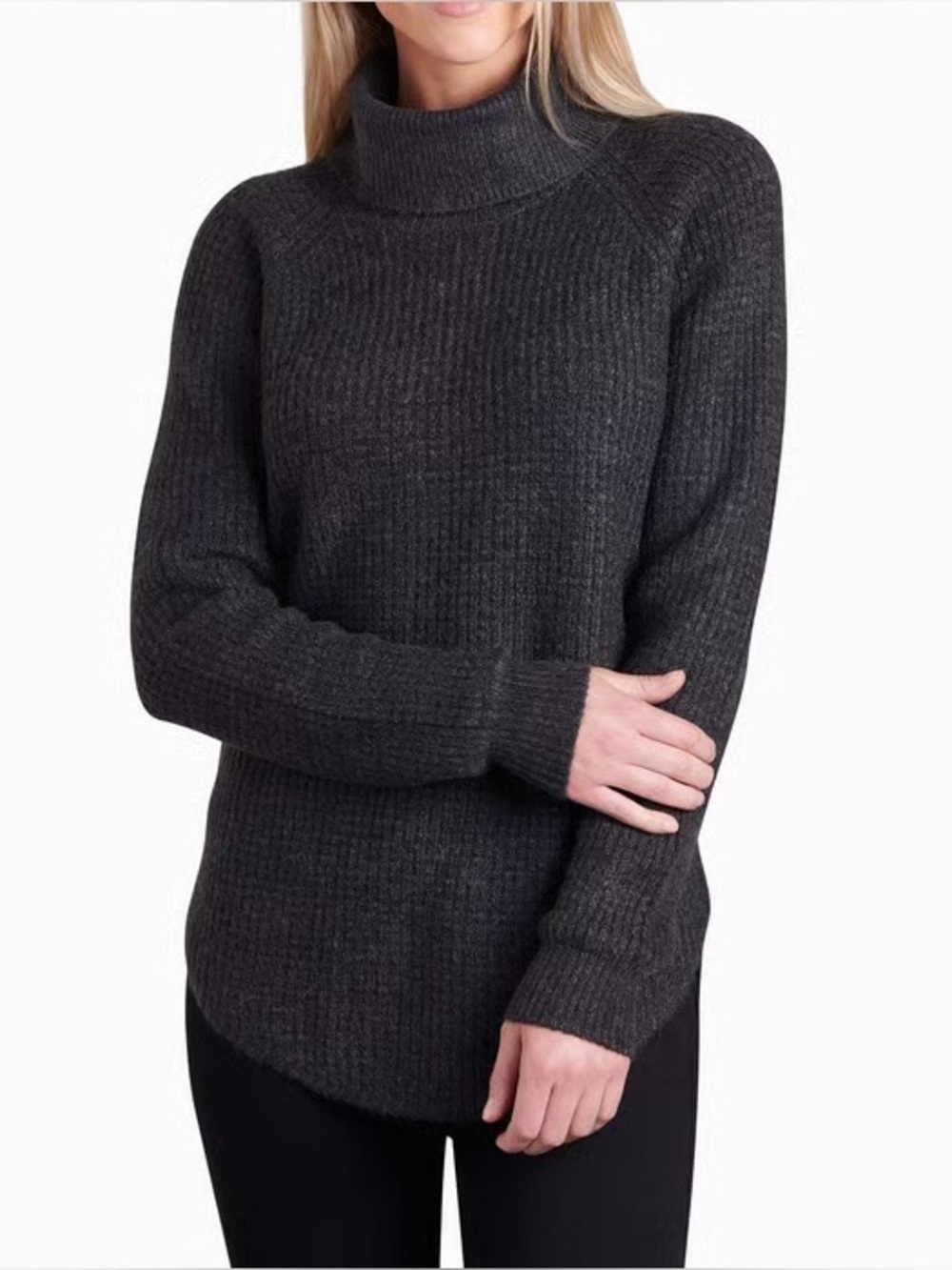NWT KUHL Sienna Sweater in Pavement Gray Size Medium